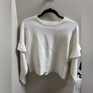 Alice + Olivia white sweater M
